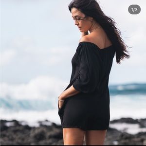 Ava Sky | Romper Lyla in Black (S)